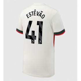 Herren Fußballbekleidung Chelsea Estevao Willian #41 Auswärtstrikot 2025-26 Kurzarm